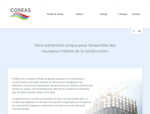 Tablet Screenshot of coseas.be